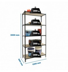 MADERCLICK MEGAPLUS 5/500 ANTRACITA/MADERA