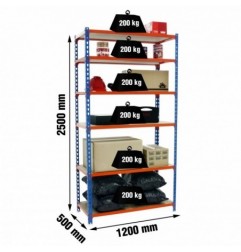MADERCLICK MEGAPLUS 6/500 2500 AZUL/NARAN/MAD