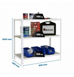 MADERCLICK MINI 3/300 1000 BLANCO/MADERA