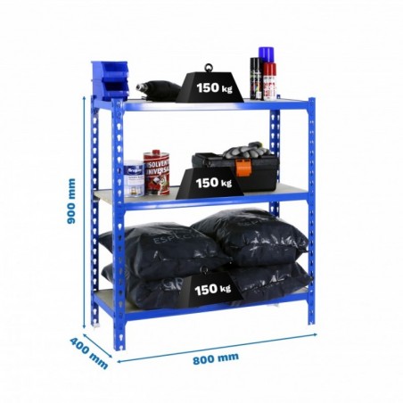MADERCLICK MINI 3/400 900 AZUL/MADERA