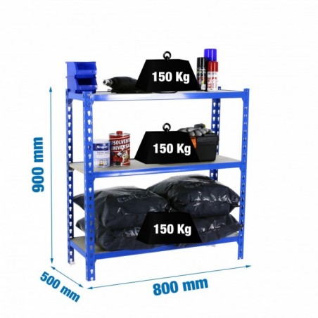 MADERCLICK MINI 3/500 900 AZUL/MADERA