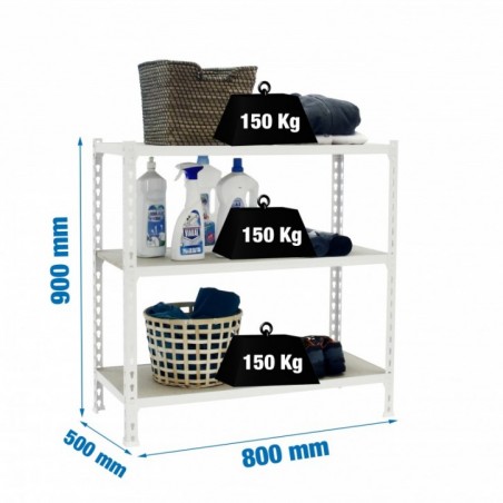 MADERCLICK MINI 3/500 900 BLANCO/MADERA