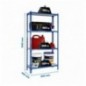 MADERCLICK MINI 4/400 1500 AZUL/MADERA