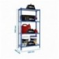 MADERCLICK MINI 4/500 1500 AZUL/MADERA