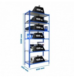 MADERCLICK MINI 6/500 AZUL/MADERA