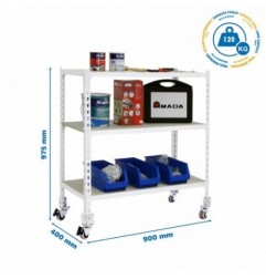 MADERCLICK MOBILE 3/400 900 BLANCO/MADERA