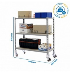 MADERCLICK MOBILE 3/400 900 GRIS/MADERA
