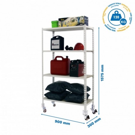 MADERCLICK MOBILE 4/300 1500 BLANCO/MADERA