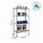 MADERCLICK MOBILE 4/300 1500 GRIS/MADERA