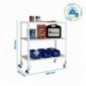 MADERCLICK MOBILE MINI 3/300 900 BLANCO/MADERA