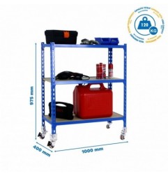 MADERCLICK MOBILE PLUS 3/400 900 AZUL/MADERA