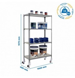 MADERCLICK MOBILE PLUS 4/400 1500 GRIS/MADERA