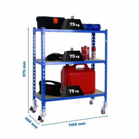 MADERCLICK MOBILE SUPERPLUS 3/400 900 AZUL/MAD