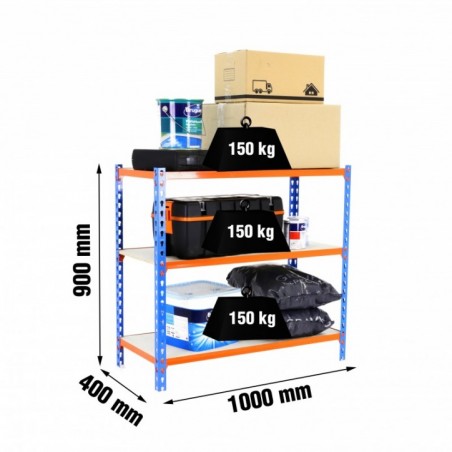 MADERCLICK PLUS 3/300 900 AZUL/NARANJA/MADERA