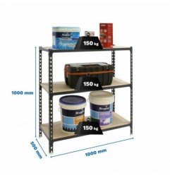 MADERCLICK PLUS 3/500 1000 ANTRACITA/MADERA