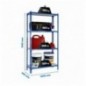 MADERCLICK PLUS 4/300 1500 AZUL/MADERA
