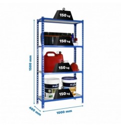 MADERCLICK PLUS 4/400 1500 AZUL/MADERA