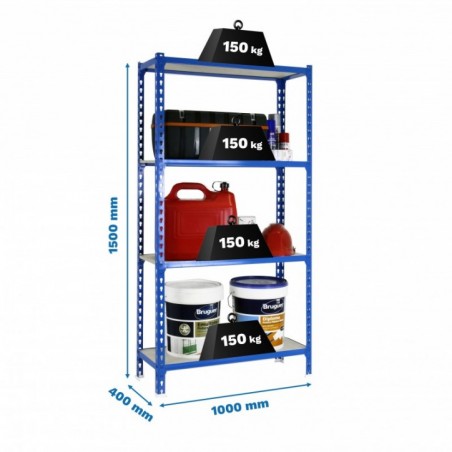 MADERCLICK PLUS 4/400 1500 AZUL/MADERA