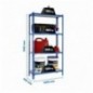 MADERCLICK PLUS 4/400 1500 AZUL/MADERA