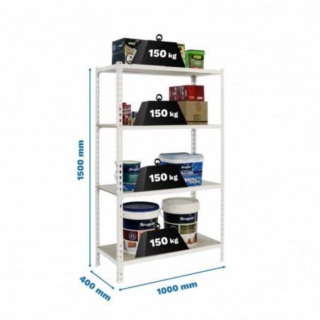 MADERCLICK PLUS 4/400 1500 BLANCO/MADERA