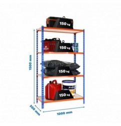 MADERCLICK PLUS 4/500 1500 AZUL/NARANJA/MADERA