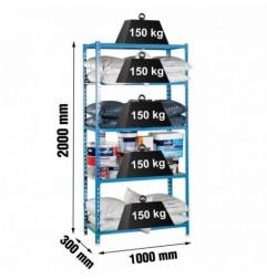 MADERCLICK PLUS 5/300 AZUL/MADERA