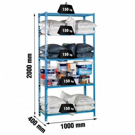 MADERCLICK PLUS 5/400 AZUL/MADERA