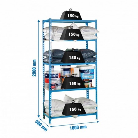 MADERCLICK PLUS 5/500 AZUL/MADERA