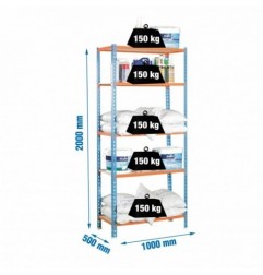 MADERCLICK PLUS 5/500 AZUL/NARANJA/MADERA