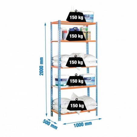 MADERCLICK PLUS 5/500 AZUL/NARANJA/MADERA