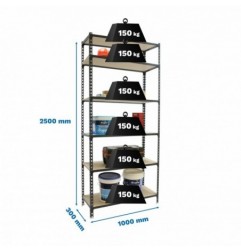 MADERCLICK PLUS 6/300 ANTRACITA/MADERA