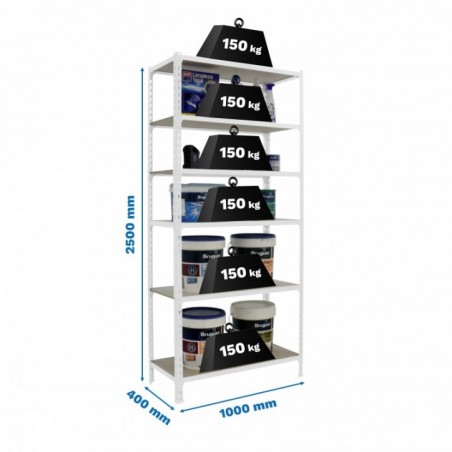 MADERCLICK PLUS 6/400 BLANCO/MADERA