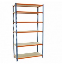 MADERCLICK PLUS 6/500 AZUL/NARANJA/MADERA