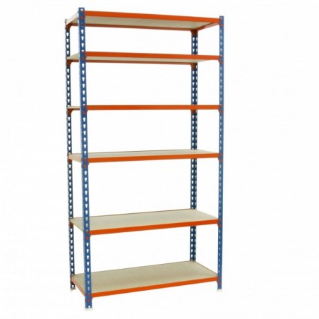 MADERCLICK PLUS 6/500 AZUL/NARANJA/MADERA
