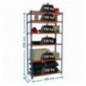 MADERCLICK PLUS 6/500 AZUL/NARANJA/MADERA
