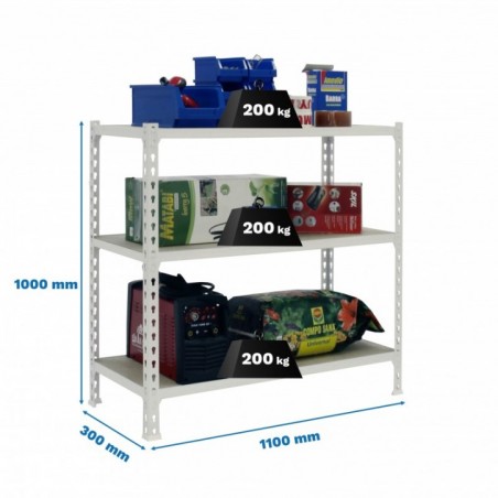 MADERCLICK SUPERPLUS 3/300 1000 BLANCO/MADERA