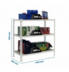 MADERCLICK SUPERPLUS 3/300 900 BLANCO/MADERA