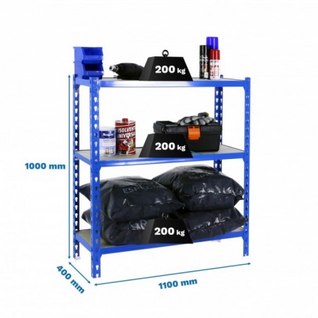 MADERCLICK SUPERPLUS 3/400 1000 AZUL/MADERA