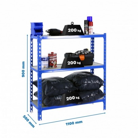 MADERCLICK SUPERPLUS 3/500 900 AZUL/MADERA
