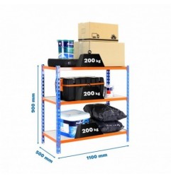 MADERCLICK SUPERPLUS 3/500 900 AZUL/NARANJ/MAD