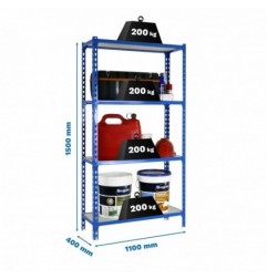 MADERCLICK SUPERPLUS 4/400 1500 AZUL/MADERA