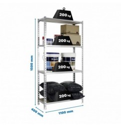 MADERCLICK SUPERPLUS 4/400 1500 GALVA/MADERA