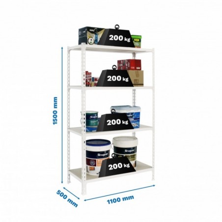 MADERCLICK SUPERPLUS 4/500 1500 BLANCO/MADERA