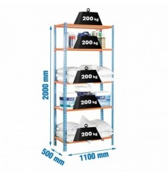 MADERCLICK SUPERPLUS 5/500 AZUL/NARANJA/MADERA