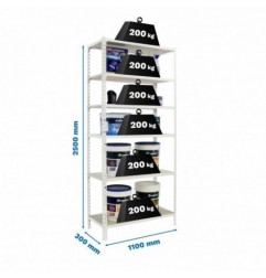 MADERCLICK SUPERPLUS 6/300 BLANCO/MADERA