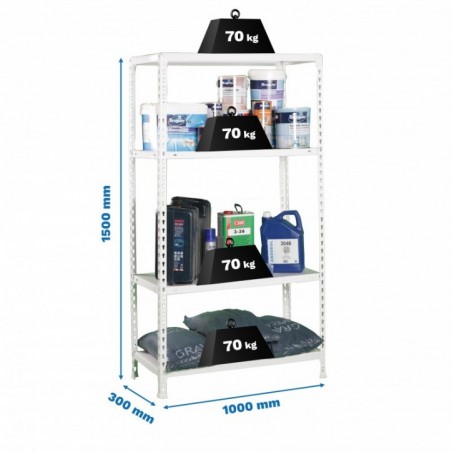 ECOCLICK PLUS 4/300 1500 BLANCO