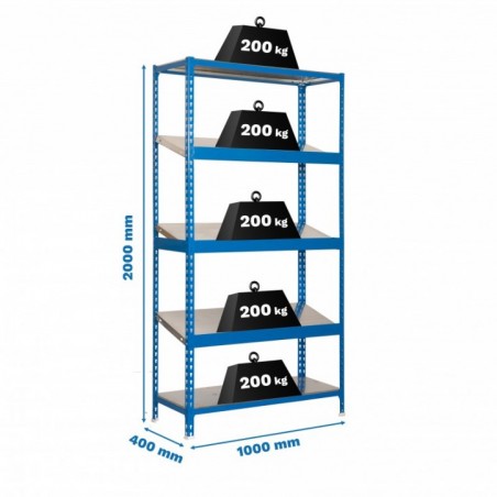 SIMONEXPO PLUS 5/400-3 AZUL/GALVA