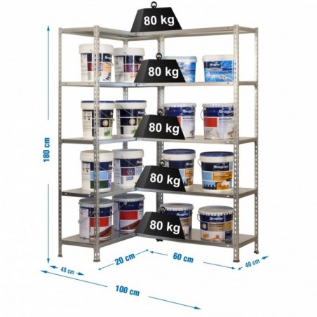 SIMONCORNER 1800x1000x400 GALVANIZADO