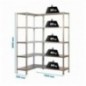 SIMONCORNER 2000x1300x300 GALVANIZADO