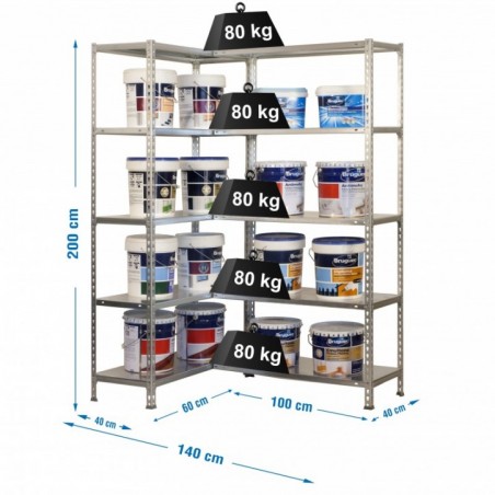 SIMONCORNER 2000x1400x400 GALVANIZADO